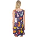 Pet Animal 01 Sleeveless Satin Nightdress View2