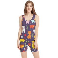 Pet Animal 01 Women s Wrestling Singlet