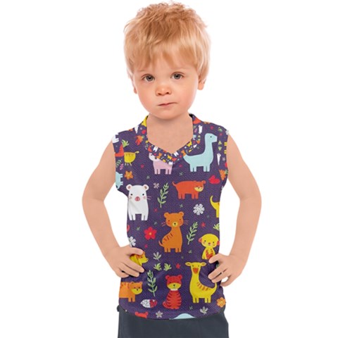 Pet Animal 01 Kids  Sport Tank Top by myclothy