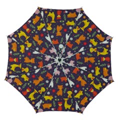 Pet Animal 01 Automatic Folding Umbrella With Case (medium)