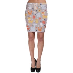 Pet Animal 02 Bodycon Skirt