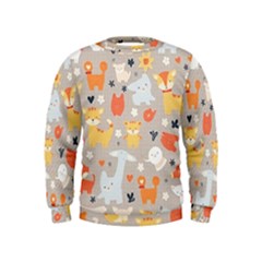 Pet Animal 02 Kids  Sweatshirt