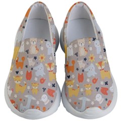 Pet Animal 02 Kids Lightweight Slip Ons