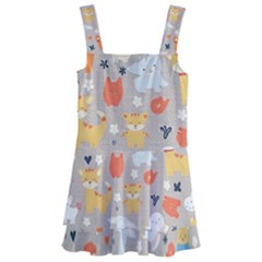 Pet Animal 02 Kids  Layered Skirt Swimsuit