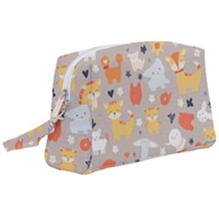 Pet Animal 02 Wristlet Pouch Bag (large)