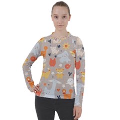 Pet Animal 02 Women s Pique Long Sleeve T-shirt