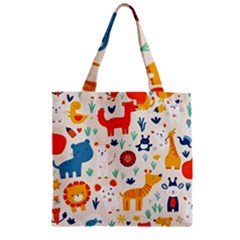 Pet Animal 03 Zipper Grocery Tote Bag