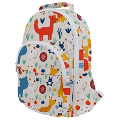 Pet Animal 03 Rounded Multi Pocket Backpack