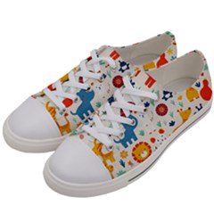 Pet Animal 03 Men s Low Top Canvas Sneakers