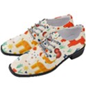 Pet Animal 03 Women Heeled Oxford Shoes View2