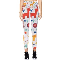 Pet Animal 03 Pocket Leggings 