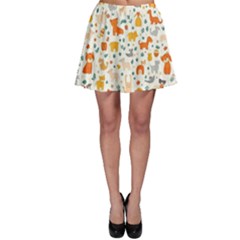 Pet Animal 04 Skater Skirt