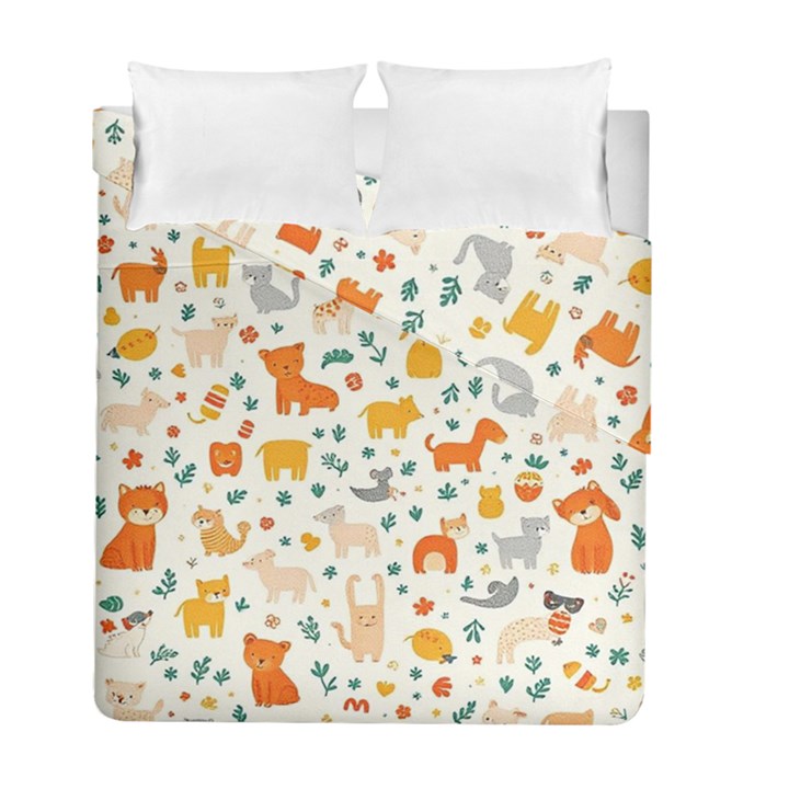 Pet Animal 04 Duvet Cover Double Side (Full/ Double Size)