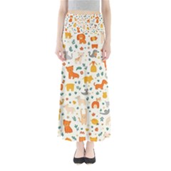 Pet Animal 04 Full Length Maxi Skirt