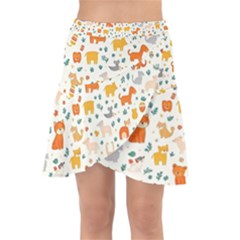 Pet Animal 04 Wrap Front Skirt