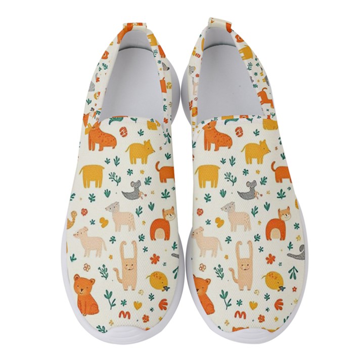 Pet Animal 04 Women s Slip On Sneakers