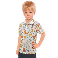 Pet Animal 04 Kids  Polo T-shirt