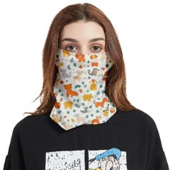 Pet Animal 04 Face Covering Bandana (two Sides) by myclothy