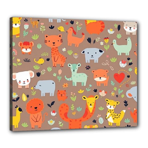 Pet Animal 05 Canvas 24  X 20  (stretched)