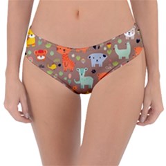 Pet Animal 05 Reversible Classic Bikini Bottoms