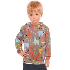 Pet Animal 05 Kids  Hooded Pullover