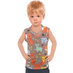 Pet Animal 05 Kids  Sport Tank Top