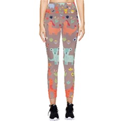 Pet Animal 05 Pocket Leggings 