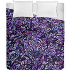 Neon Symphony Design Duvet Cover Double Side (california King Size) by dflcprintsclothing