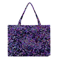 Neon Symphony Design Medium Tote Bag by dflcprintsclothing