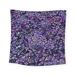 Neon Symphony Design Square Tapestry (small) by dflcprintsclothing