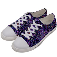 Neon Symphony Design Women s Low Top Canvas Sneakers by dflcprintsclothing