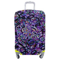 Neon Symphony Design Luggage Cover (medium) by dflcprintsclothing