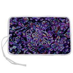 Neon Symphony Design Pen Storage Case (m) by dflcprintsclothing