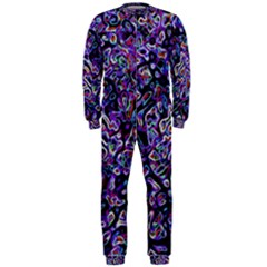 Neon Symphony Design Onepiece Jumpsuit (men)