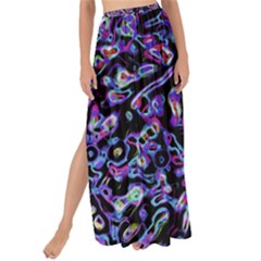 Neon Symphony Design Maxi Chiffon Tie-up Sarong by dflcprintsclothing