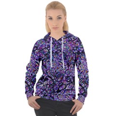 Neon Symphony Design Women s Overhead Hoodie by dflcprintsclothing