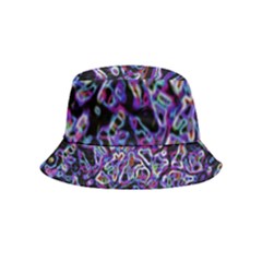 Neon Symphony Design Bucket Hat (kids) by dflcprintsclothing