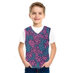 Summer Pineapples Kids  Basketball Tank Top