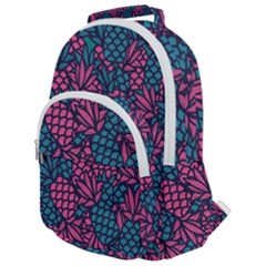 Summer Pineapples Rounded Multi Pocket Backpack