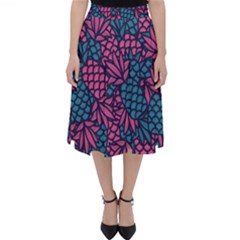 Summer Pineapples Classic Midi Skirt