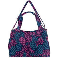 Summer Pineapples Double Compartment Shoulder Bag by Paksenen