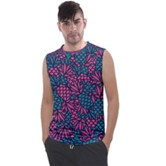 Summer Pineapples Men s Regular Tank Top