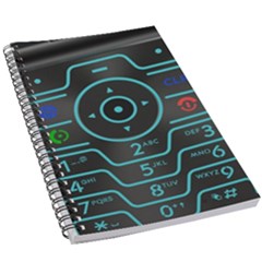 Retro Mobile Device Output Device 5 5  X 8 5  Notebook