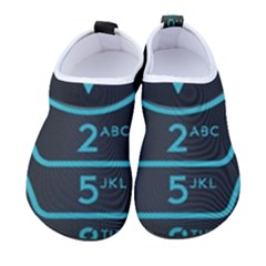 Retro Mobile Device Output Device Men s Sock-style Water Shoes