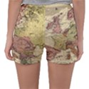 Retro Old Vintage Map Of Europe Sleepwear Shorts View2