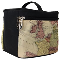 Retro Old Vintage Map Of Europe Make Up Travel Bag (big)