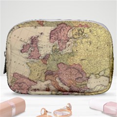 Retro Old Vintage Map Of Europe Make Up Pouch (small)