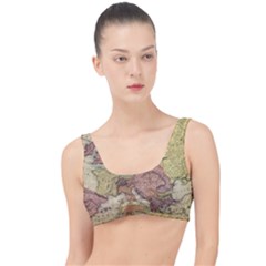 Retro Old Vintage Map Of Europe The Little Details Bikini Top