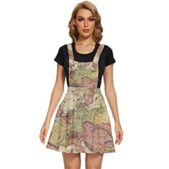 Retro Old Vintage Map Of Europe Apron Dress