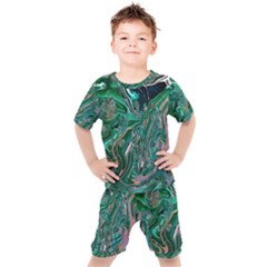 Malachite  Kids  T-shirt And Shorts Set